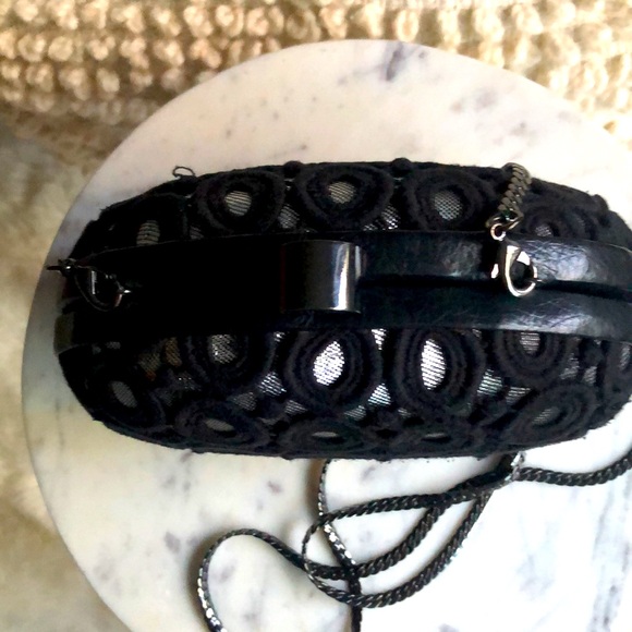 Tracy Reese New York Black Evening Bag - Picture 2 of 10